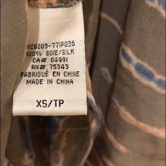 Cynthia Rowley tie dye silk tank - Picture 6 of 6